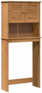 vidaXL Waschmaschinen-Schrank VIGO Honigbraun 72,5 x 27 x 161 cm 4019129