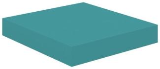 vidaXL Schweberegal Blau 23 x 23,5 x 3,8 cm MDF