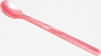 G.F. Heim Söhne Longdrinklöffel aus Acrylglas rosa 72/22-18