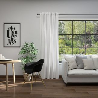 Neutex for you! Vorhang Linessa (1 St), verdeckte Schlaufen, blickdicht, Jacquard, Schal mit verdeckten Schlaufen, Breite 137 cm, nach Maß