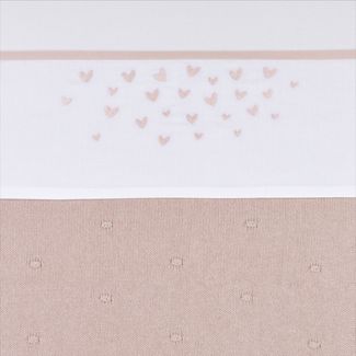 Meyco Hearts Babylaken - 75 x 100 cm - Soft Pink R