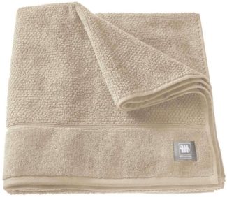 Musterring Badetuch SOLID Duschtuch, Baumwolle (1-St), 70x140 cm in Beige