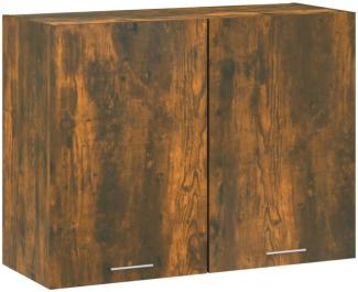 vidaXL Hängeschrank Räuchereiche 80x31x60 cm Holzwerkstoff 815588