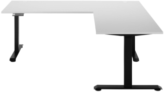 Winkelschreibtisch Gedankenplatz / Ben 12 , Weiß , 180 x 0 x 77 cm