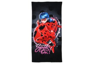 Miraculous - Ladybug Strandtuch Miraculous Ladybug Kinder Badetuch 70x140 cm 100% Baumwolle