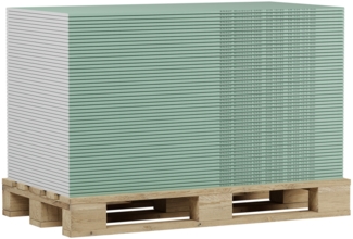Knauf Gipskartonplatte Miniboard GKBI 120x60 cm 12,5 mm 60 St. Palettenabnahme
