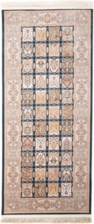 Morgenland Orientteppich - Mahsoom - läufer - 200 x 100 - Seegrün