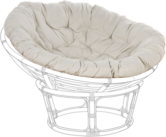 Gartenstuhlkissen SALVO ORVIETO 127 x 127 cm Hellbeige