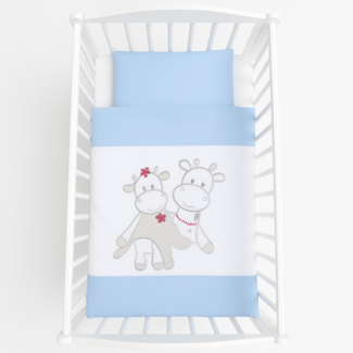 Kinderbett Weiß EMI 60 × 120 Matratze Bezüge