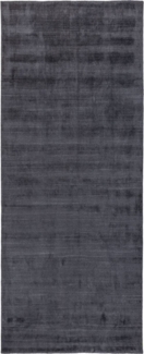 Morgenland Gabbeh Teppich - Loribaft Softy - NaturEleganz - läufer - 200 x 80 - Grau