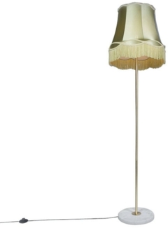 Qazqa Stehlampe Kaso, ohne Leuchtmittel, E27, Grün, Retro, Stahl, 1-flammig