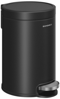 SONGMICS Mülleimer Kosmetikeimer Kosmetikeimer, 3/6 L Mülleimer Bad, Tretmülleime