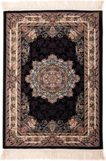 Morgenland Orientteppich - Arjen - läufer - 150x100 - Schwarz