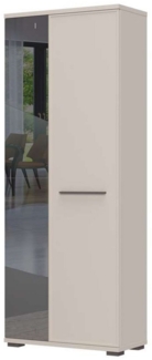 Places of Style Garderobenschrank Opera, Kleiderschrank (1-St, (H/B/T): 194/76/36cm) UV-lackiert, hochwertige Beschläge, Soft-Close Funktion