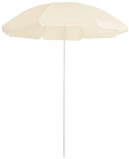 vidaXL Sonnenschirm mit Stahlmast Sandfarbe 180 cm 315540