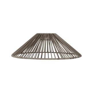 Star Trading Lampenschirm Vide, Rattan, Beige, E27, Außenbereich, ⌀ 38 cm