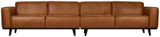 Sofa - Statement 4-Sitzer - XL Braun