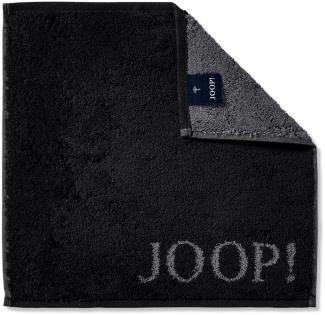 JOOP Frottier Handtücher Classic|Seiflappen 30x30 cm| schwarz