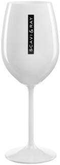 Scavi & Ray Weinglas Weißglas von Leonardo–0,1/0,2 l geeicht, stilvoll für Sekt & Aperitifs, Leonardo Markenqualität trifft auf modernes Scavi & Ray Design