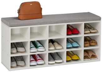 Schuhbank mit gepolsterter Sitzfläche 10051086_8075