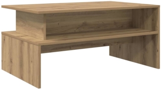 Couchtisch, Sofatisch Artisan-Eiche 90 x 55 x 42,5 cm Holzwerkstoff