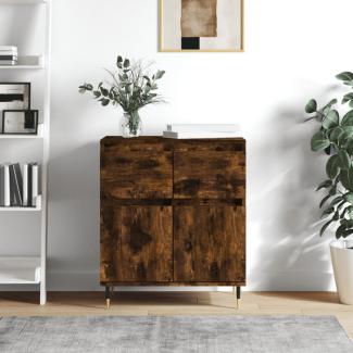 vidaXL Sideboard Räuchereiche 60x35x70 cm Holzwerkstoff 831113