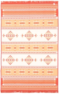 Morgenland Kelim Teppich - Trendy - Bright - rechteckig - 250 x 160 - Rot