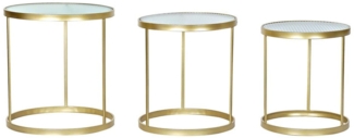 DKD Home Decor Set mit 3 Tischen, Standard