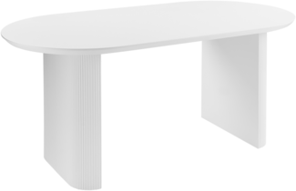 Esstisch MOBERLY Weiß 180 cm 90 cm
