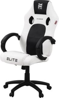 ELITE Gaming Gaming-Stuhl Ergonomischer Gamingstuhl Exodus Bürostuhl inkl. XXL Sitzfläche (hohe Rückenlehne, verstellbare Sitzhöhe, extragroße Sitzfläche, vielfältige Farbauswahl, Sicherheits-Doppelrollen, 1 St), hohe Rückenlehne, verstellbare Sitzhöhe...