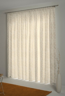 Adam Vorhang Flower Cuvée (1 St), Multifunktionsband, blickdicht, Jacquard, aus 100% Bio-Baumwolle