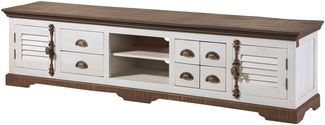 TV-Board Mango 220x45x55 weiß lackiert TOULOUSE #109