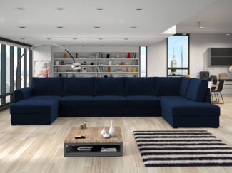 Ecksofa Wilma Large Premium, 2 Bettkasten und Schlaffunktion (Magic Velvet 2216 + Magic Velvet 2216 + Magic Velvet 2216 P137, Seite: Rechts)