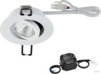 EVN Lichttechnik P-LED Deckeneinbauleuchte 3000K 230V rund ws PC20N60