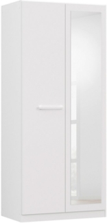 rauch Drehtürenschrank Kleiderschrank Schrank Garderobe Garderobenschrank Stauraumwunder MODI optional mit Spiegel MADE IN GERMANY