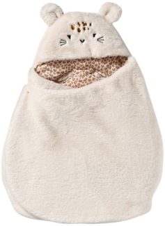 vertbaudet Fußsack 2-in-1 Baby Ausfahrsack/Wickelunterlage, Plüsch, 1er-Pack