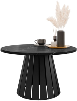 Couchtisch Creyza (Farbe: Schwarz / Hellgrau)