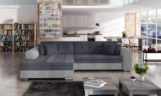 Wohnideebilder Sorento Grau Couchgarnitur SO_43