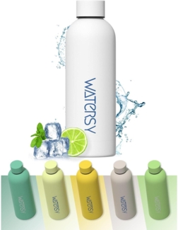 Isolierte Trinkflasche Edelstahl 500ml Thermo Thermosflasche