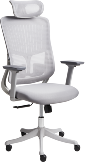 Bürostuhl PARTNER Stoff Grau