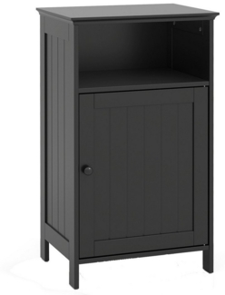 COSTWAY Badkommode, Badezimmerschrank mit verstellbarem Regal,40 x 30 x 70 cm
