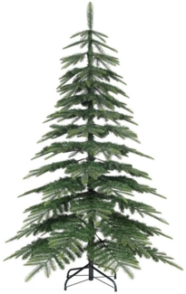 Salcar Künstlicher Weihnachtsbaum Weihnachtsdeko Tanne Künstlicher Christbaum mit biegsamen Zweigen, Tannenbaum, 180 cm mit 343 PE-Zweigen und 374 PVC-Zweigen