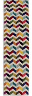 FLAIR RUGS Läufer Bolero, rechteckig, Höhe: 10 mm, fußbodenheizungsgeeignet, geometrisches Muster, gemustert, Läufer