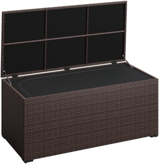 STEELSØN 'Serion' Polyrattan Aufbewahrungsbox, braun/anthrazit