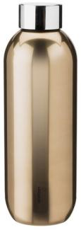 Stelton Keep Cool Thermoflasche 0,6l dark gold Trinkflaschen