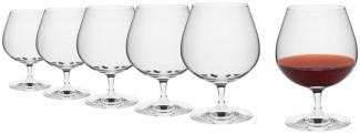 Rona2serve Weinbrandglas Cognac Glas 400 ml Cognac Gläser 6er Set