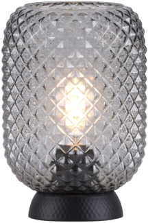 JUST LIGHT Tischleuchte 14906-18 schwarz, E27