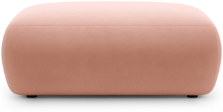 Micadoni Hocker Kate 1-Sitzer Samt Rosa