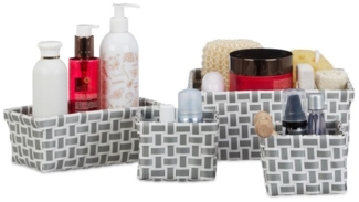 Aufbewahrungskorb 4er Set geflochten 10021783_685