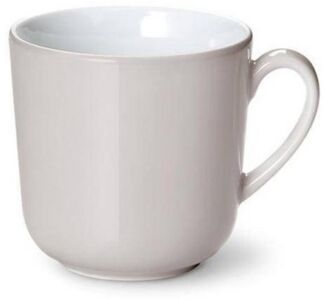 Becher mit Henkel 0,32 l Solid Color Pearl Dibbern Becher - Mikrowelle geeignet, Spülmaschinenfest